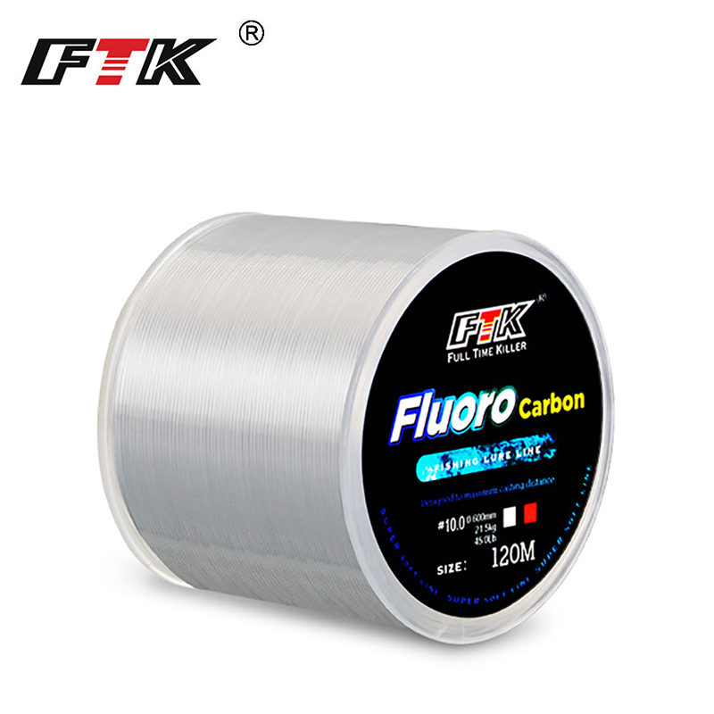 Fluorocarbon Line - FTK 120 м леска 0,2-0,6 мм
