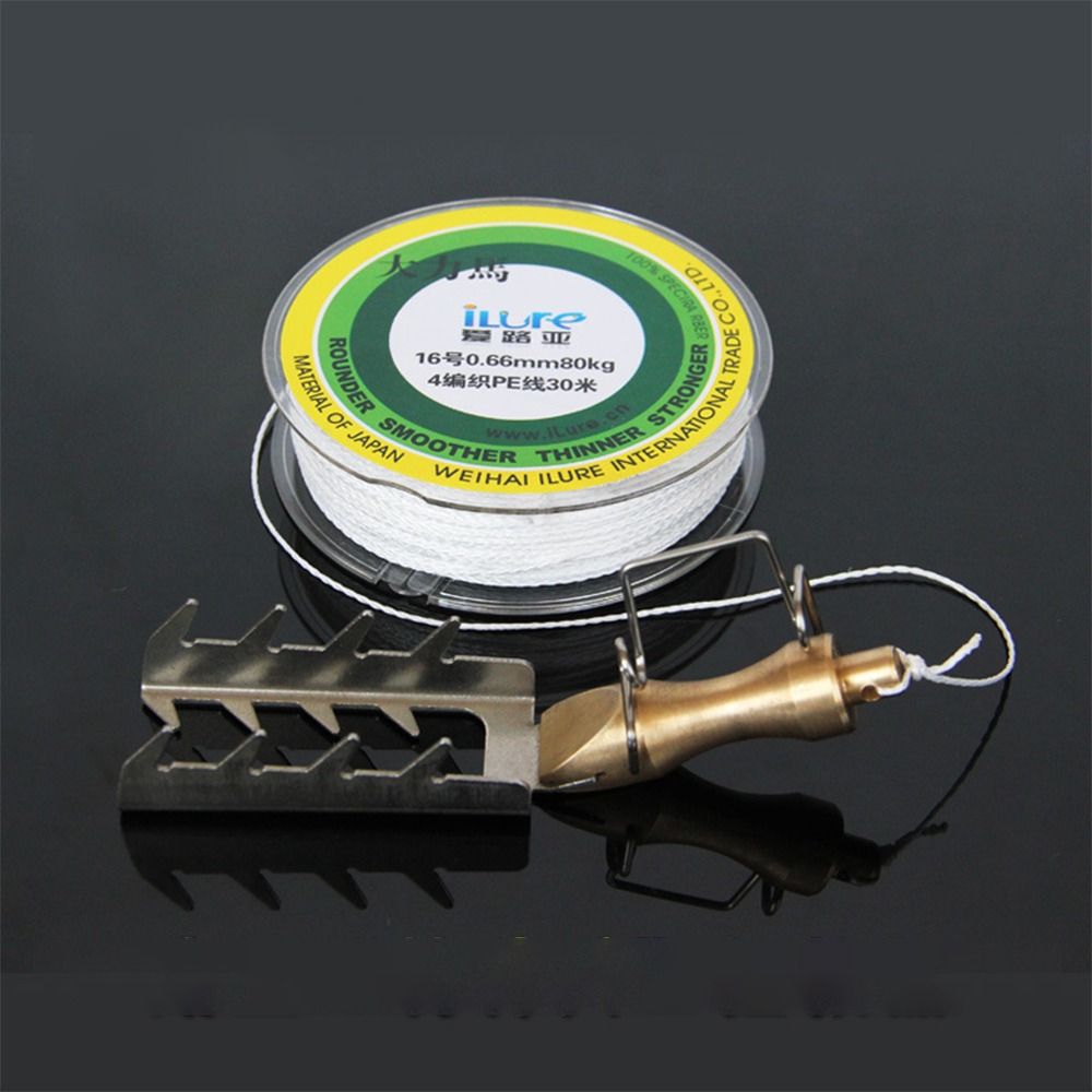 Fishing Line Winder - Спасательная жесткая приманка из нержавеющей стали,