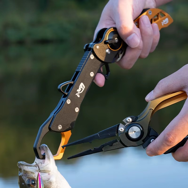 Fishing Line Cutter - Складные рыболовные плоскогубцы из алюминиевого сплава,