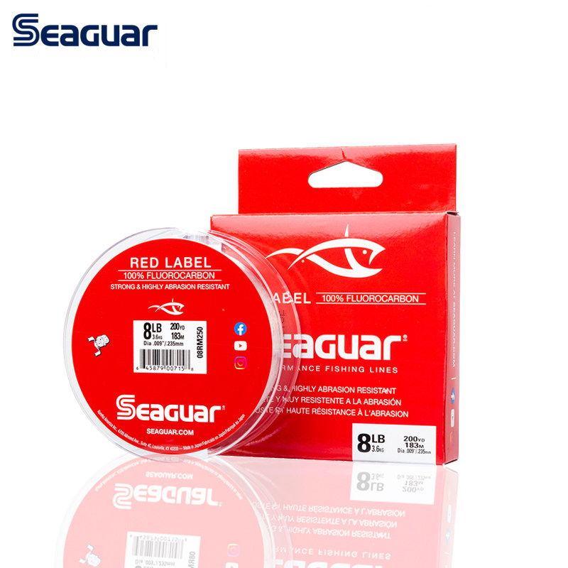 Леска SEAGUAR Red Label 160М/1 – обзор и цена Fluorocarbon Line