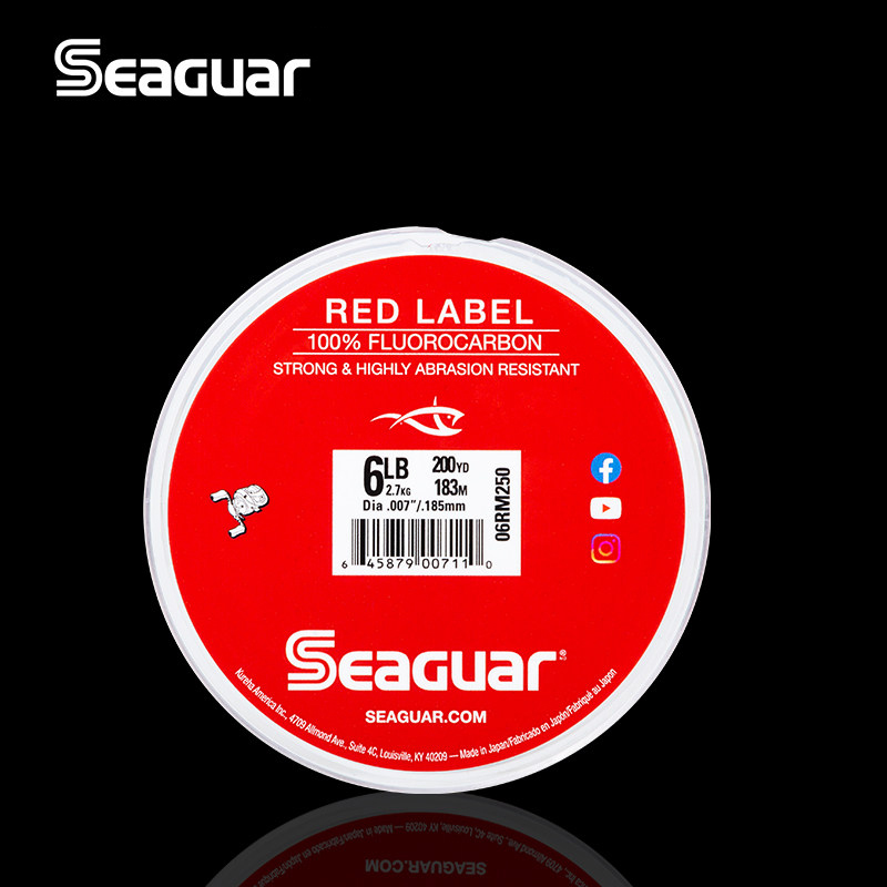 Леска SEAGUAR Red Label 160М/1 – обзор и цена Fluorocarbon Line