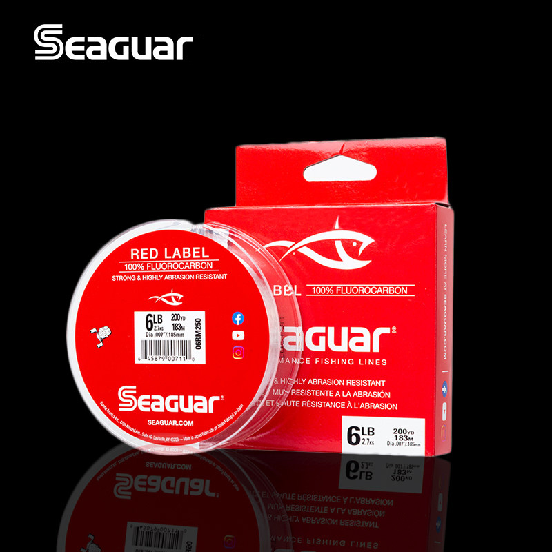 Леска SEAGUAR Red Label 160М/1 – обзор и цена Fluorocarbon Line